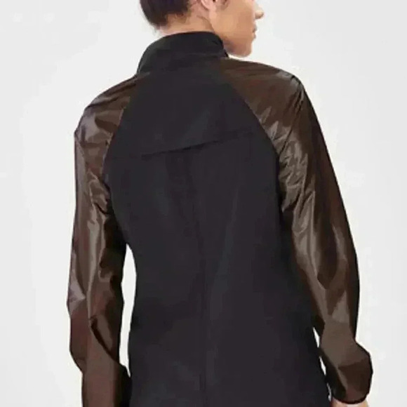 Fabletics Afina Jacket in Black and Rose Gold‎ - Picture 2 of 15